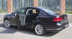 1 799 р. Накладки на порожки RA (комплект) Volkswagen Passat B7 седан (2010-2015)  с доставкой в г. Омск. Увеличить фотографию 2