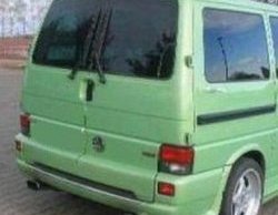 5 399 р. Лип спойлер Распашонка Volkswagen Caravelle T4 рестайлинг (1995-2003) (Неокрашенный)  с доставкой в г. Омск. Увеличить фотографию 2