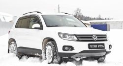 1 199 р. Зимняя заглушка решетки переднего бампера (Track & Field) РА Volkswagen Tiguan NF рестайлинг (2011-2017)  с доставкой в г. Омск. Увеличить фотографию 4