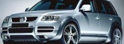 10 749 р. Пороги накладки ABT  Volkswagen Touareg  GP (2002-2010) дорестайлинг, рестайлинг (Неокрашенные)  с доставкой в г. Омск. Увеличить фотографию 1