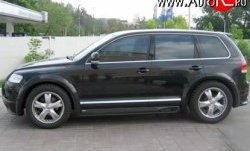 14 149 р. Пороги накладки JE DESIGN Style 7L Volkswagen Touareg GP дорестайлинг (2002-2007) (Неокрашенные)  с доставкой в г. Омск. Увеличить фотографию 2