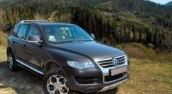 1 099 р. Реснички на фары CT v2 Volkswagen Touareg GP рестайлинг (2006-2010) (Неокрашенные)  с доставкой в г. Омск. Увеличить фотографию 2