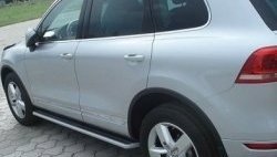 32 399 р. Пороги CT v3 Volkswagen Touareg NF дорестайлинг (2010-2014)  с доставкой в г. Омск. Увеличить фотографию 2