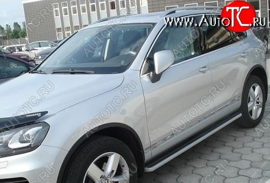 32 399 р. Пороги CT v3 Volkswagen Touareg NF дорестайлинг (2010-2014)  с доставкой в г. Омск