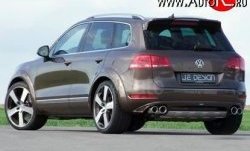 11 399 р. Спойлер Je DESIGN 7P Volkswagen Touareg NF дорестайлинг (2010-2014) (Неокрашенный)  с доставкой в г. Омск. Увеличить фотографию 2