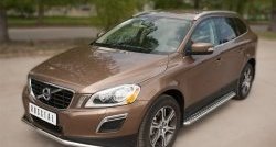 14 449 р. Одинарная защита переднего бампера диаметром 42 мм Russtal Volvo XC60  дорестайлинг (2008-2013)  с доставкой в г. Омск. Увеличить фотографию 4