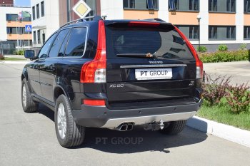 15 949 р. Фаркоп Petroil Tuning (съемный квадрат) Volvo XC90 C 2-ой рестайлинг (2010-2014)  с доставкой в г. Омск. Увеличить фотографию 2