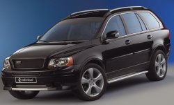 3 449 р. Реснички на фары INDIVIDUAL Volvo XC90 C дорестайлинг (2002-2006) (Неокрашенные)  с доставкой в г. Омск. Увеличить фотографию 2